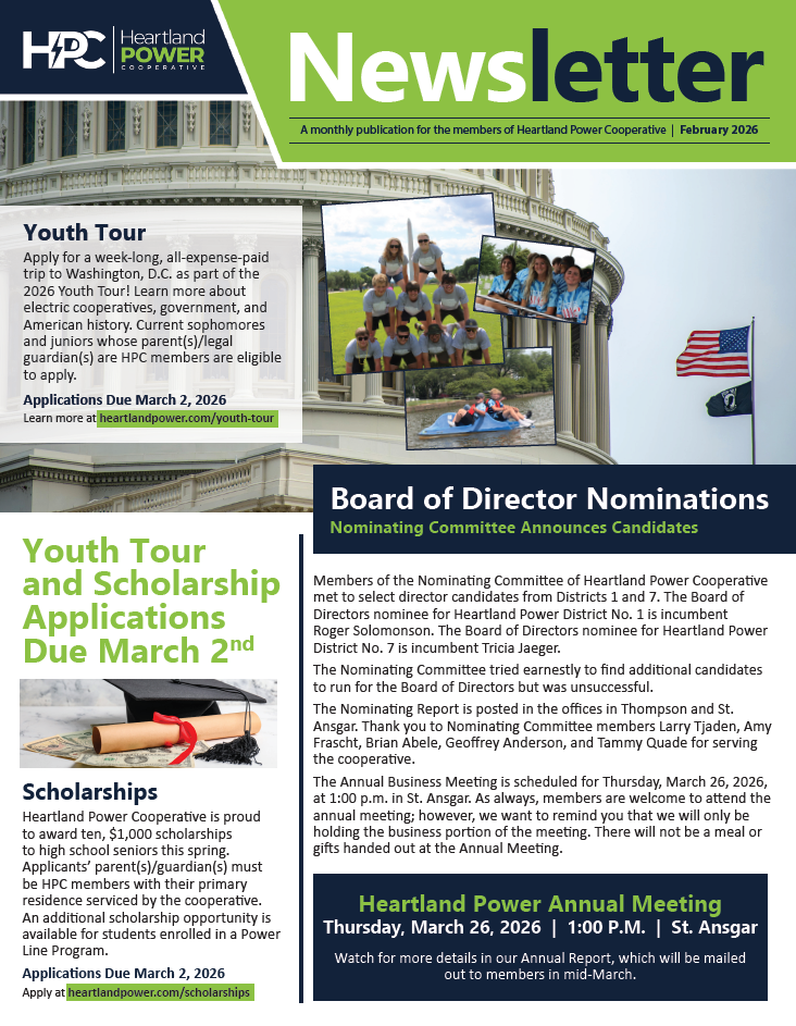 February Newsletter Cover