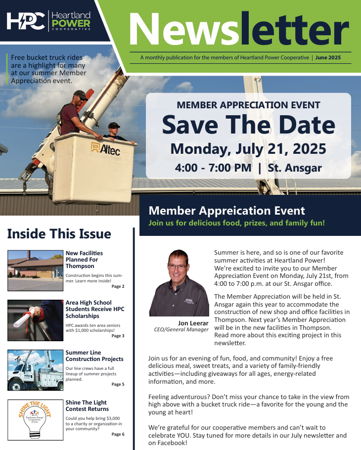 June Newsletter Cover